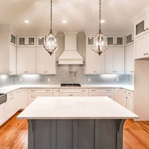 BROOKLYN BRIGHT WHITE - DIY Cabinets and Granite